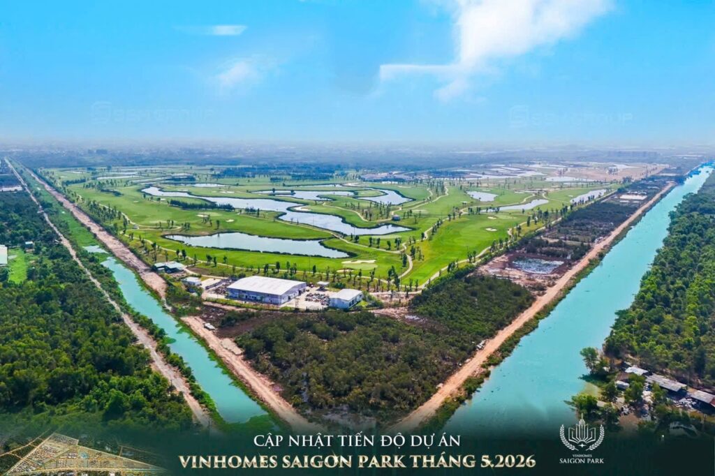 tiến độ dự án vinhomes saigon park