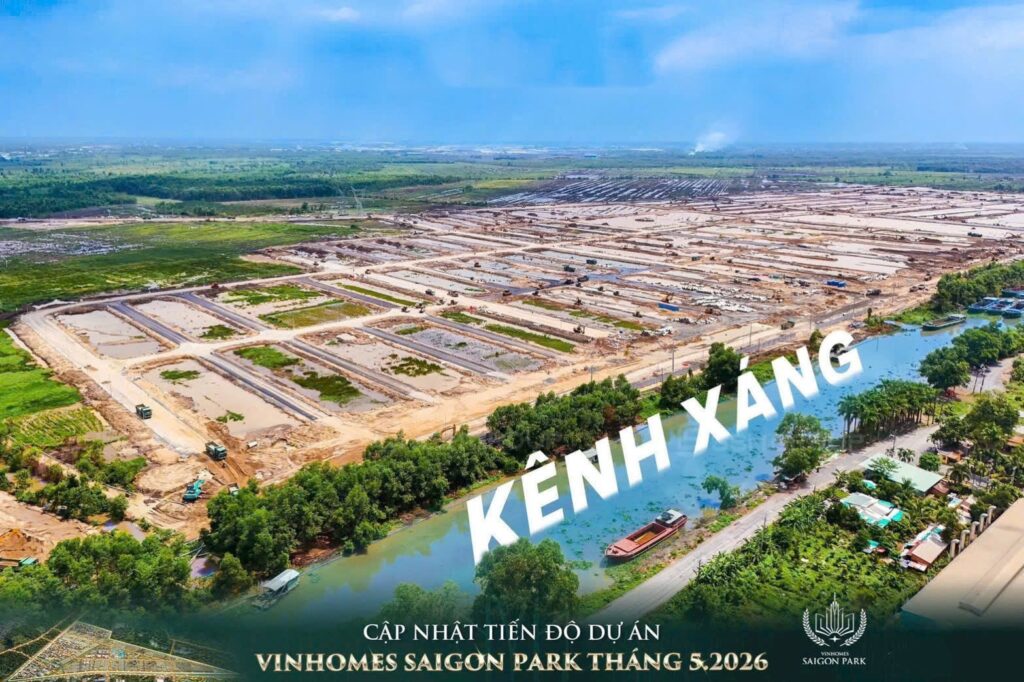 tiến độ dự án vinhomes saigon park