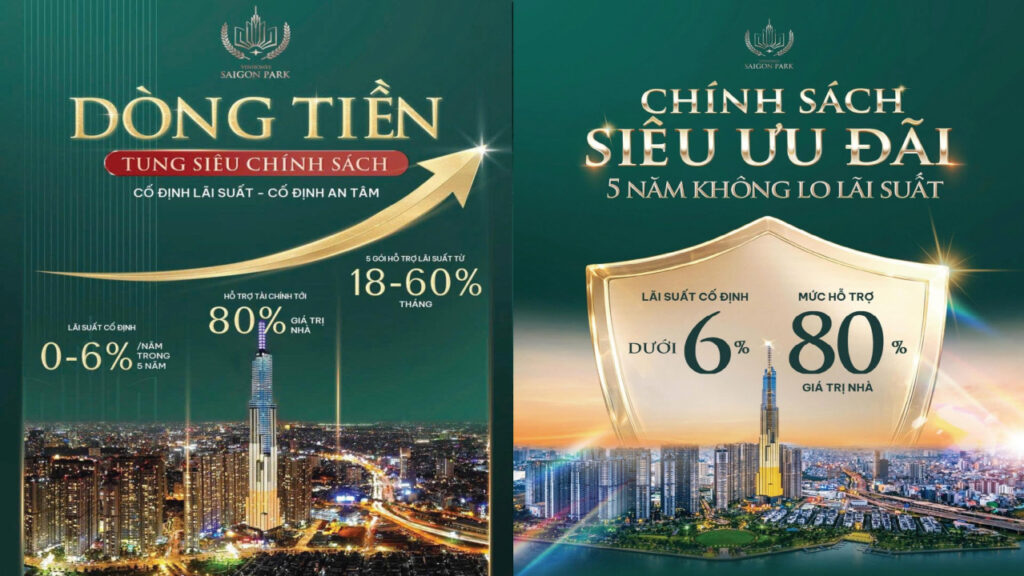 chính sách khu đô thị vinhomes saigon park