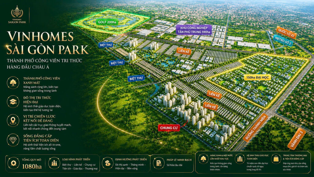tổng quan khu đô thị vinhomes saigon park