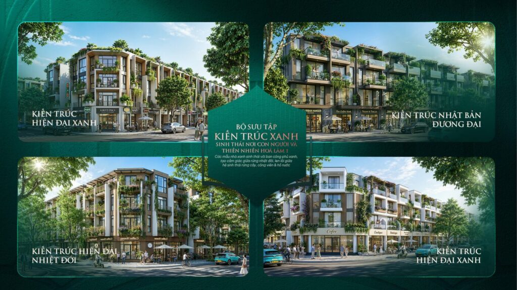 Kiến trúc xanh khu đô thị đại học quốc tế