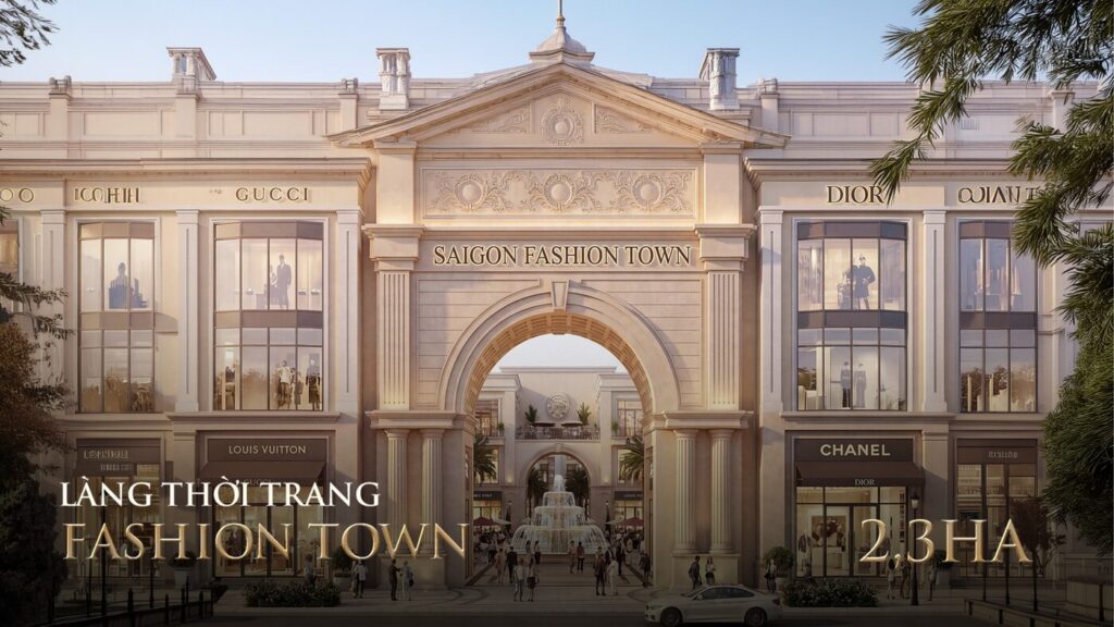 Làng thời trang Fashion Town 2,3ha