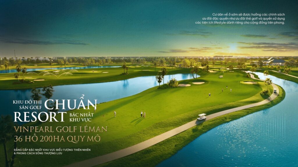 Sân golf Vinpearl Léman 36 hố